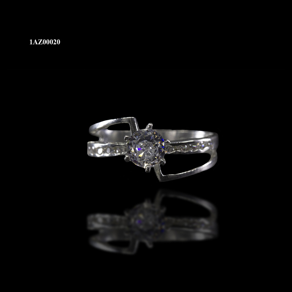 [1AZ00020] SOLITARIO CALADO CON ZIRCONIAS