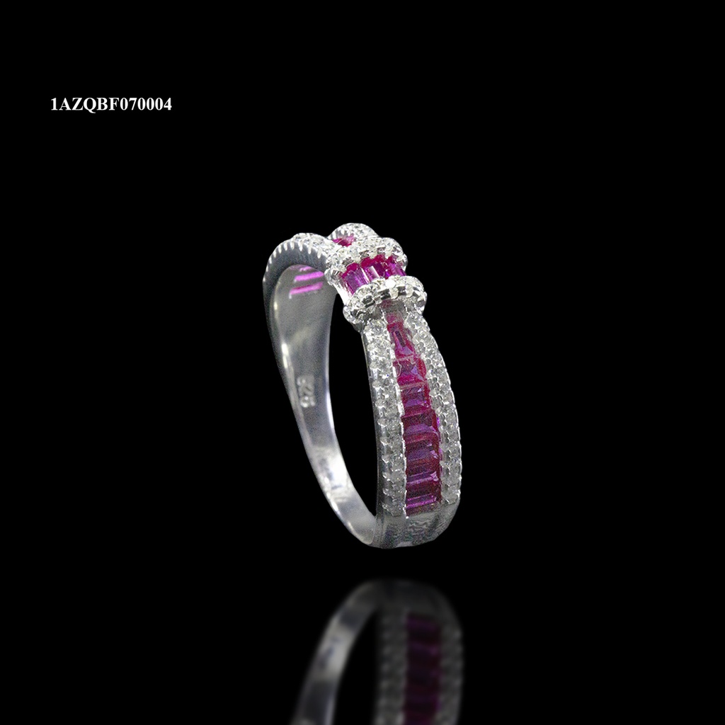 [1AZQBF070004] ANILLO MEDIA CHURUMBELA DIADEMA BAGUETTE FIUSHA