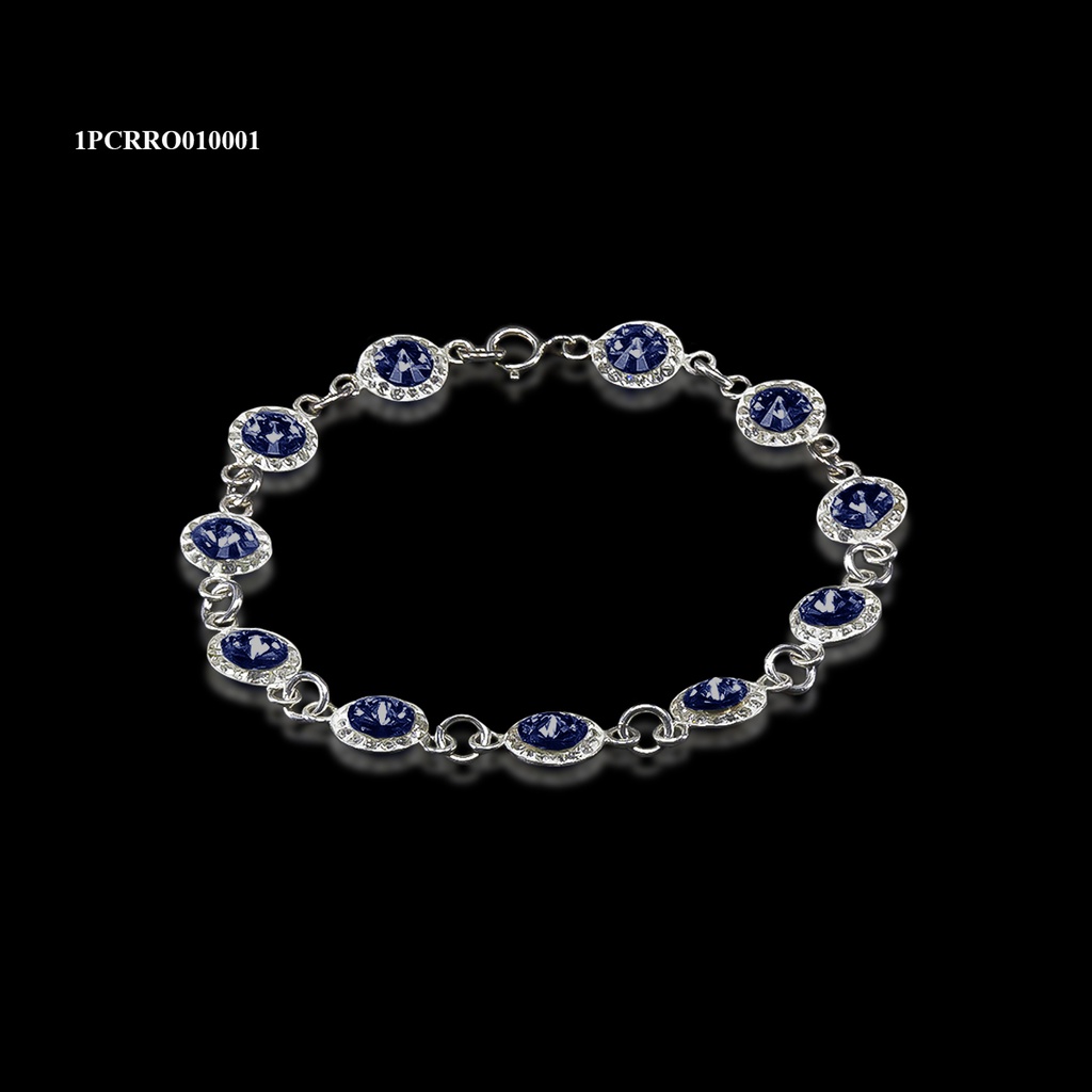 [1PCRRO010001] PULSERA CRISTAL RIVOLI REDONDA MONTANA